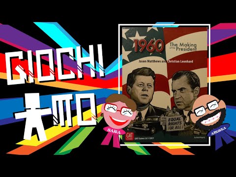 GiochiAmo a... 1960 The making of the President - Recensione in italiano del gioco da tavolo