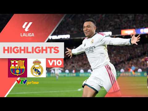 Highlights BARCELONA vs REAL MADRID | Siêu cấp Mbappe làm lu mờ Yamal tại El Clasico | LaLiga 26/27
