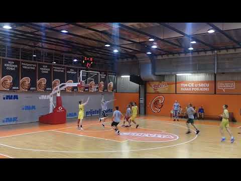 CroHoops 2021-22 Play of the Week (June 12, 2022) - Ivan Bradić-2-Luka Dizdar Alley-oop (Zapad)