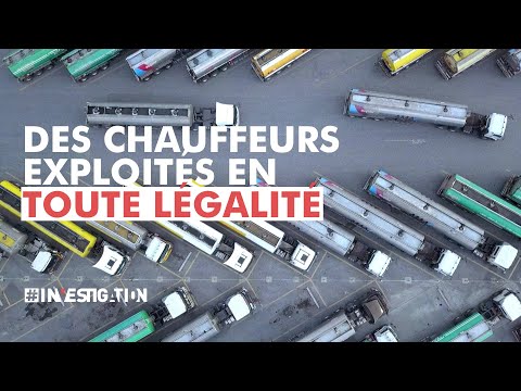 Chauffeurs de poids lourds des pays de l'Est, des esclaves de la route ? | #Investigation