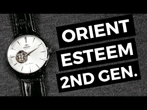 Nowy ORIENT ESTEEM 2nd Gen – recenzja zegarka Open Heart ref. SAG02005W0 | TikTalk odc. 52