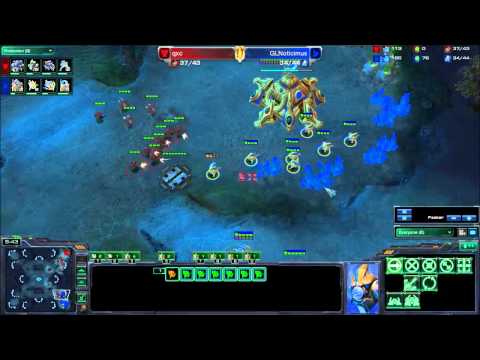 Elders React to qxc [T] vs GLNoticimus [P] - G2 - Starcraft 2 cast