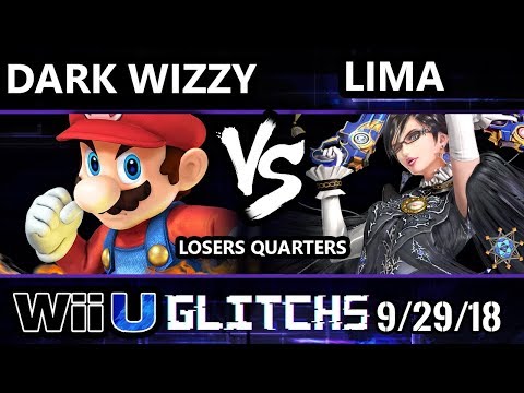 Glitch 5 Smash 4 - C2F | Dark Wizzy (Mario) Vs. Lima (Bayonetta) Wii U Losers Quarters