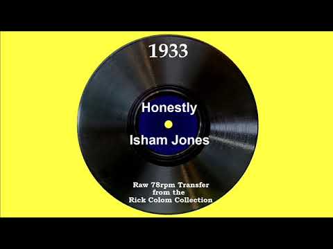 1933 Isham Jones - Honestly (Joe Martin, vocal)