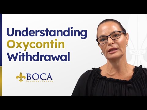 Understanding Oxycontin Withdrawal