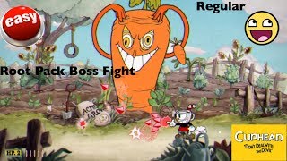Cuphead: The Root Pack Boss Fight