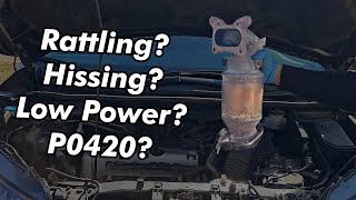 How to Replace Catalytic Converters 2012-2014 Honda CR-V | Fix P0420, Rattling & Hissing at High RPM
