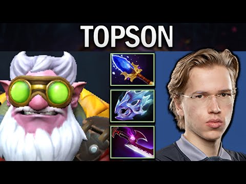 Sniper Dota 2 Gameplay Old G.Topson with 25 Kills - Shard