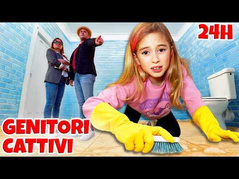 GIORGIA SOPRAVVIVE AI GENITORI PIÙ CATTIVI DEL MONDO PER 24 ORE NELLA VITA REALE!
