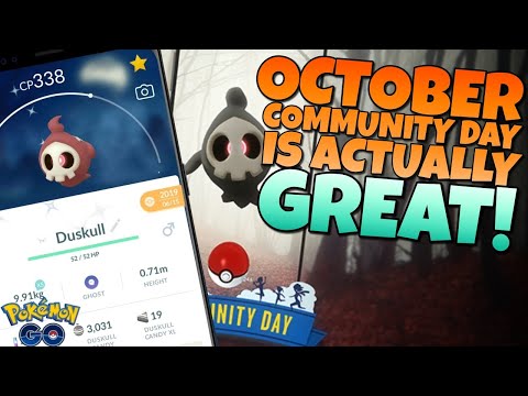 DUSKULL COMMUNITY DAY HYPE!  3X STARDUST in Pokémon GO!