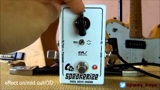 Jimmy Satio - Speakerize (cabinet simulator) by ERV Pedals