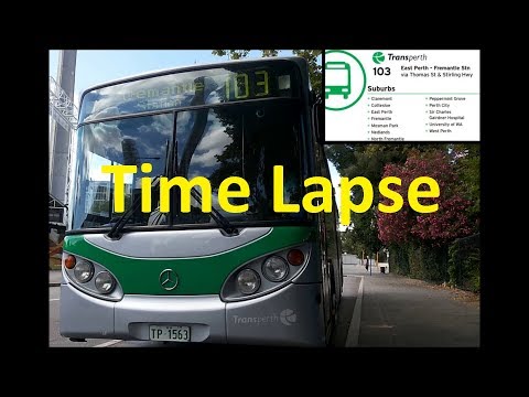 [Time Lapse] Transperth 103F