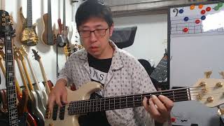 Video thumbnail for Yamaha BBG5S Bass Sound Check by 曲铭Ming Qu