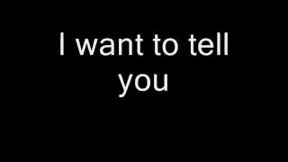 The Beatles - I Want to Tell You (Lyrics)