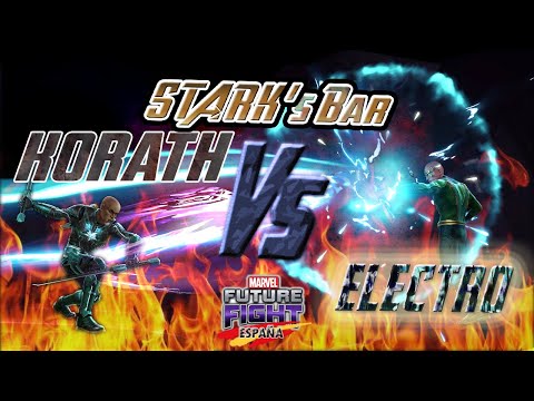 Electro VS Korath MARVEL FUTURE FIGHT 5.2 [Stark's Bar]