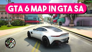 I Installed GTA 6 Map in GTA San Andreas 😍 (With Installation)