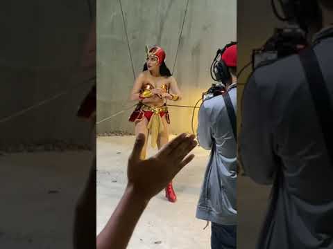 Darna behind the scene #janedeleon