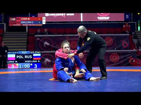 1/2 Women's GP GI - 71 kg: M. LOSKA (POL) v. O. KIRILLOVA (RUS)
