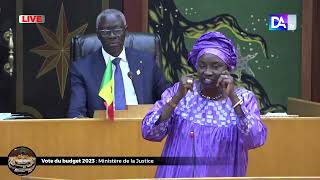 Mimi Touré au ministre Justice: Monsieur le garde des sceaux respectez la constitution.. privilèges Mimi Touré au ministre Justice: Monsieur le garde des sceaux respectez la constitution.. privilèges