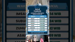 Jadwal Imsakiyah Wilayah Surakarta dan Sekitarnya untuk Minggu 9 April 2023