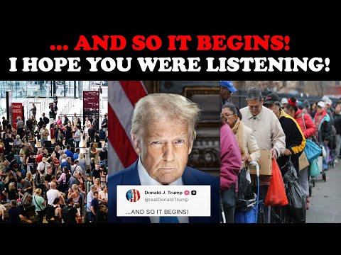 .... AND SO IT BEGINS! I HOPE YOU WERE LISTENING!