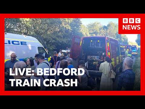 LIVE: Two trains crash near Bedford with major emergency response under way | BBC News