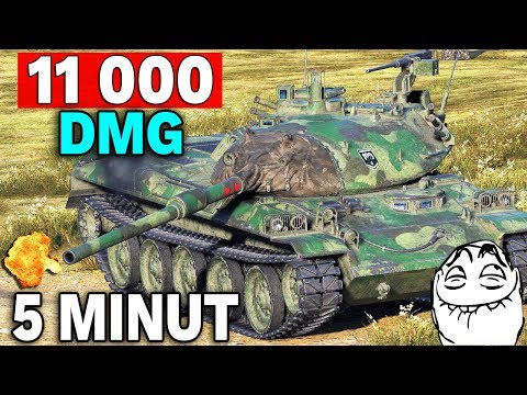 11 000 DMG W 5 MINUT - World of Tanks