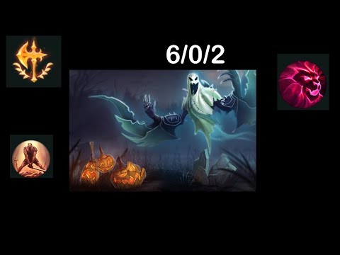 (LOL)(Conqueror+last stand)MID Nocturne Vs Xerath