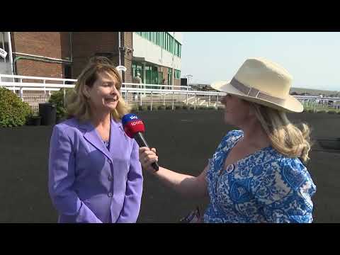 Sky Sport Racing interview with Hayley Moore Family Fun Day, Brighton Racecourse