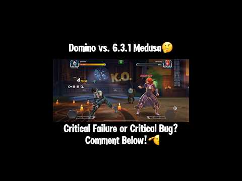 MCOC Domino vs. 6.3.1 Medusa 2.6MIL Critical Failure! #mcoc #mcocgameplay #marvelcontestofchampions