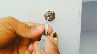 How To Open Drawer Lock With Nail Clipper