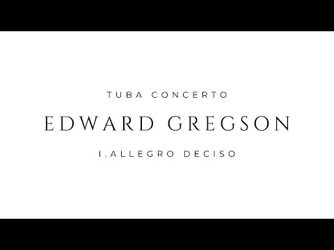 Edward Gregson. Tuba concerto. I. Allegro deciso. Marcos Ripoll
