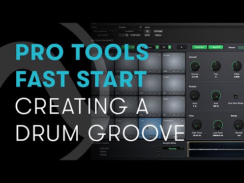 Pro Tools Fast Start — Chapter 1: Creating a Drum Groove
