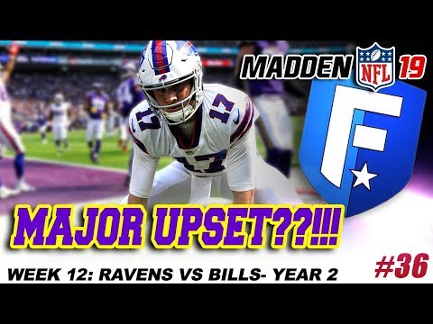 Madden 19 Connected Franchise on the PS4 | Ravens vs Bills | Season 2 Ep.36