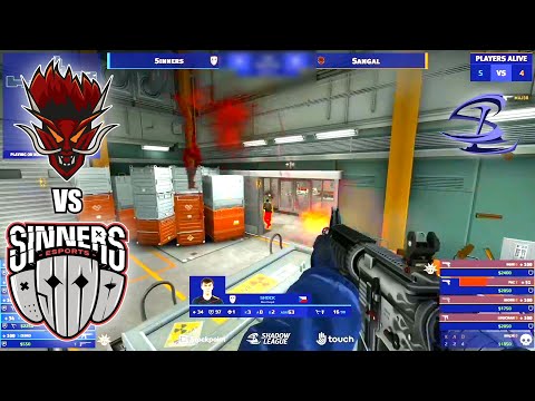 Sangal vs Sinners - Shadow League | CSGO HIGHLIGHTS