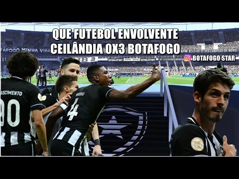 CEILÂNDIA 0X3 BOTAFOGO 🔥 VEJA COMO EU ANALISEI VITÓRIA AO SOM DE DRAGON BALL
