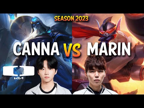 DK Canna vs MaRin - Canna RYZE vs MaRin RUMBLE Top - Patch 13.15 KR Ranked