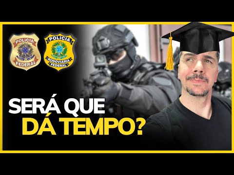 DÁ TEMPO DE FAZER TECNÓLOGO PARA A PRF E PF? [FINAL DE FILA CONCURSO]