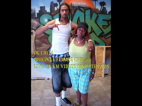#197 OG Chita Original Female Crip in KMV Studio Live Streams