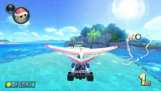 マリオカート8DX　１位獲得するまで終われないぜ！　レート 　13856 → 13947