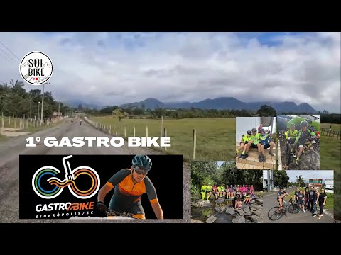 1° GASTRO BIKE NA CIDADE DE SIDEROPOLIS EM SANTA CATARINA 