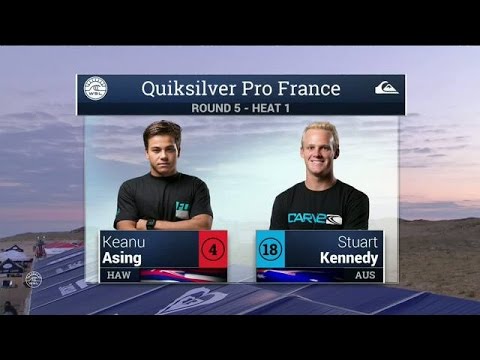 Quiksilver Pro France: Round Five, Heat 1