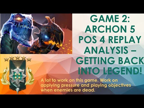 Archon 5 Jakiro Pos 4 Replay Analysis (Game 2 of 2)