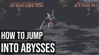 Linen of Golden Thread Relic (How To Jump In Abysses) - Blasphemous