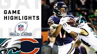 Eagles vs. Bears Wild Card Round Highlights | NFL 2018 Playoffs