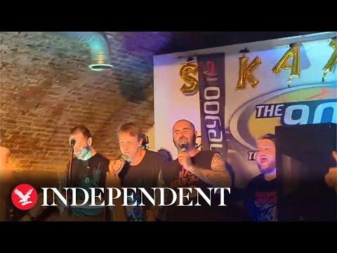 Tony Hawk shows up to perform with Tony Hawk cover band at London pub gig