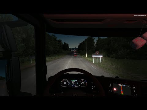 Euro Truck Simulator 2 - Driving Through Corsica Island to Bastia - 1.36 Open Beta [4K 60FPS]