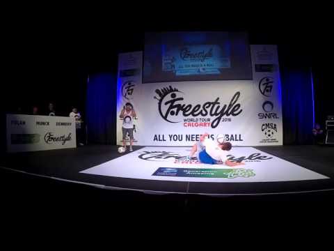Szymo(Poland) vs Luki(Poland) top 16 - Freestyle Football World Tour 2016