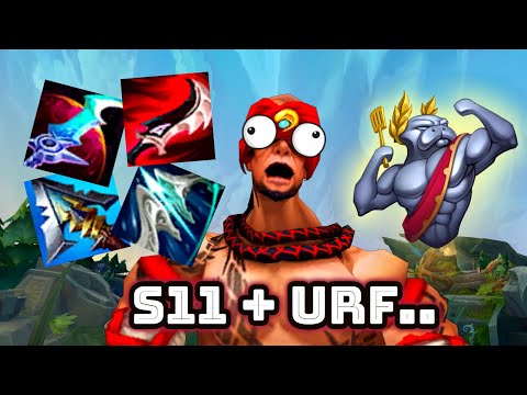 ShenShan 1st-Time Try NEW Items, BUT in URF.. Got Smashed [Full Game] | League of Legends S11