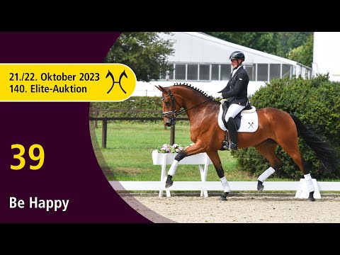 140th Elite-Auction - Oct. 21/22 - No. 39 Be Happy by Baron (DK) - Dressage Royal